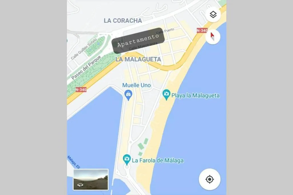 Nuevo Apartamento Lujo Playa Malagueta-Centro 马拉加 0*,